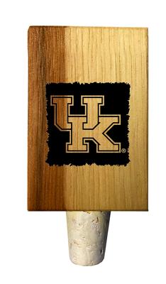 Kentucky Timeless Etchings Hickory Bottle Stopper