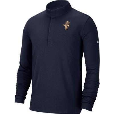 UNC Nike Golf Retro Ramses Logo Victory 1/2 Zip Pullover