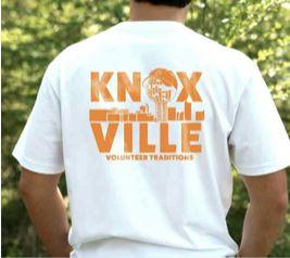 Tennessee Volunteer Traditions Knoxville Sunsphere Pocket Tee