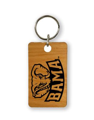 Alabama Timeless Etchings Elephant Key Chain