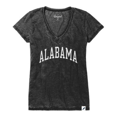Alabama League Distressed Burnout V-Neck