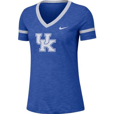 Kentucky Nike Women's Slub V-Neck Tee