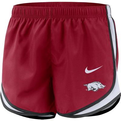 Arkansas Nike Women's Tempo Shorts