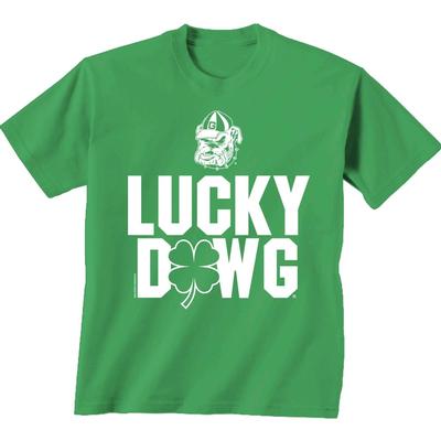 Georgia Lucky Dawg St. Patrick's Day Tee Shirt
