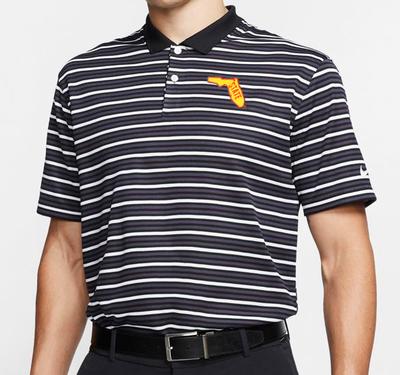 Florida State Nike Golf Alt Logo Dry Victory Stripe Polo