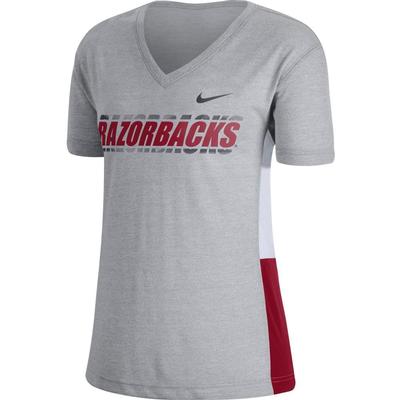 Arkansas Nike Women's Breathe Top