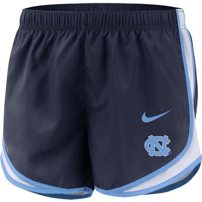 UNC Nike Women's Tempo Shorts