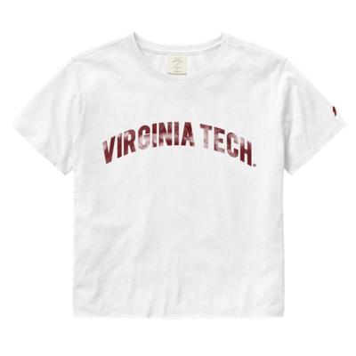 Virginia Tech League Clothesline Crop Top