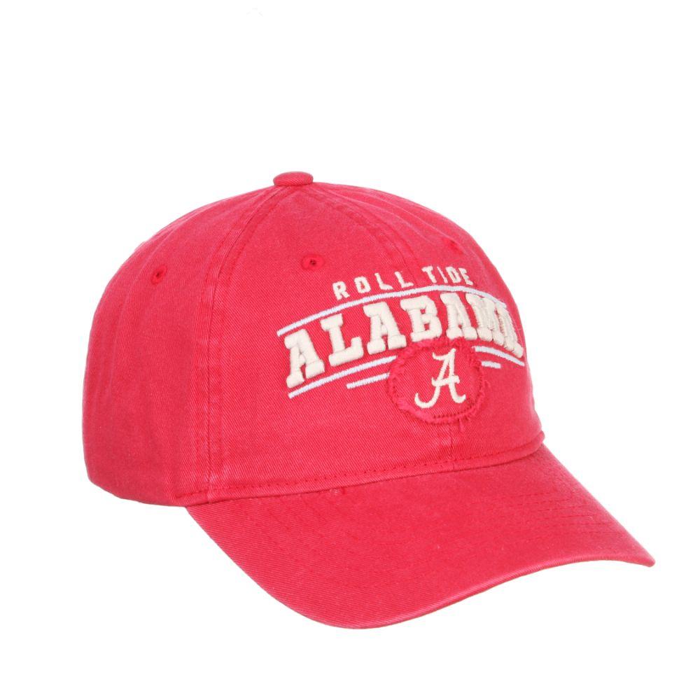 Bama Alabama Zephyr Collegian Washed Cotton Hat Alumni Hall