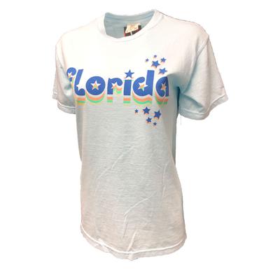 Florida Retro Cutout Stars SS Comfort Color Tee