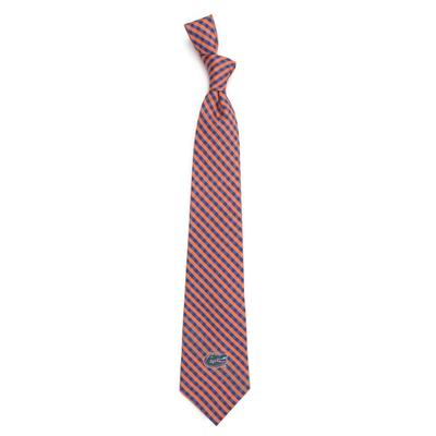 Florida Eagle Wings Gingham Tie