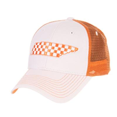 Tennessee Zephyr Men's Checker State Mesh Hat
