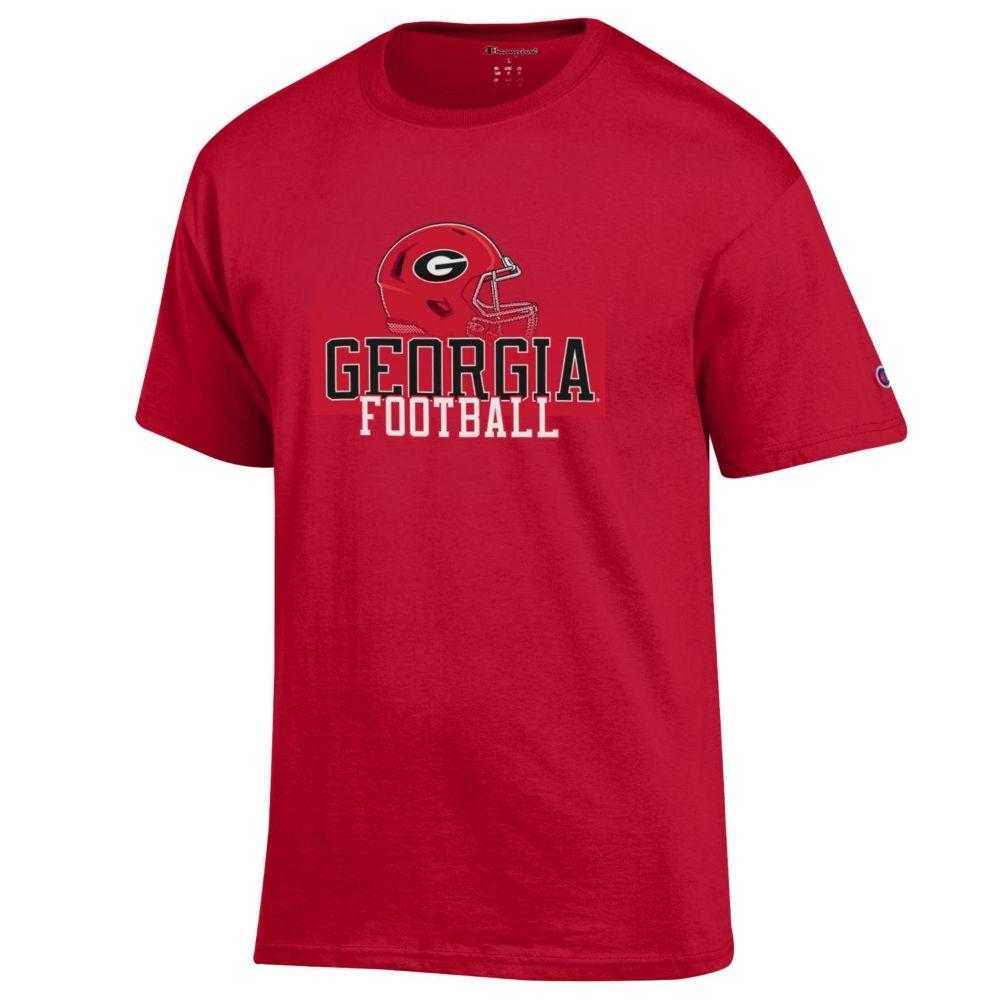Georgia Champion Men's Georgia Football With Helmet