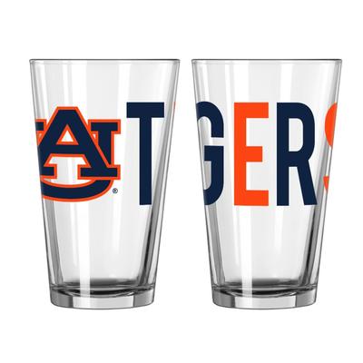 Auburn 16oz Overtime Pint Glass