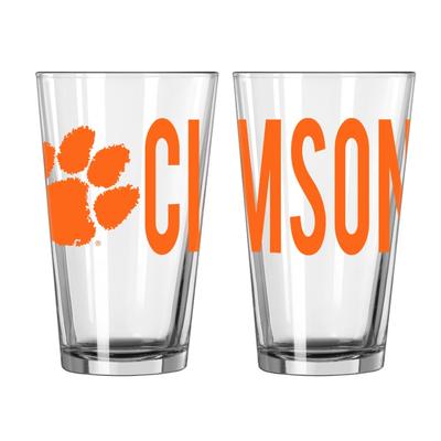 Clemson 16oz Overtime Pint Glass
