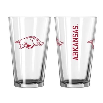 Arkansas 16oz Gameday Pint Glass