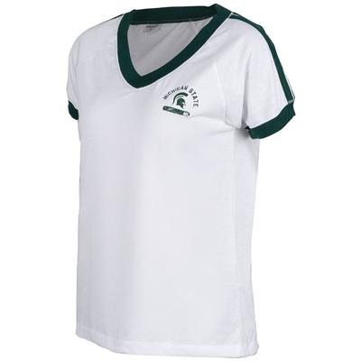 Michigan State Zoozatz Retro Athletic Tee