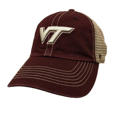 Virginia Tech '47 Brand Youth Trawler Clean Up Hat