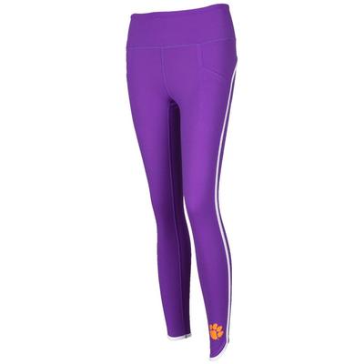 Clemson Zoozatz Scallop Leggings