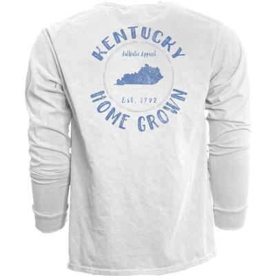 Kentucky Blue 84 Women's Home Grown Dyed Long Sleeve Shirt