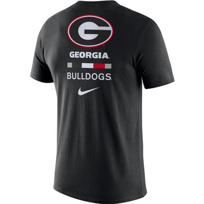 Georgia Nike Men's Dri-fit Cotton DNA Tee