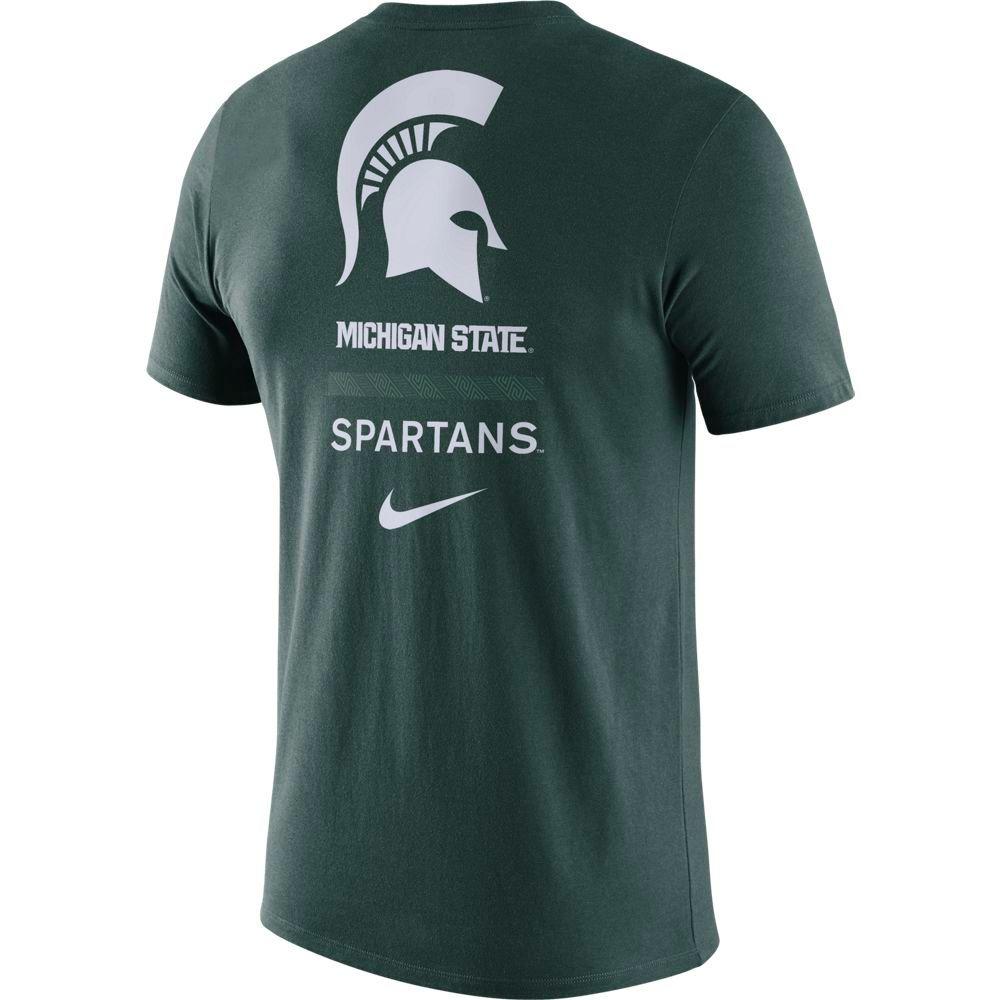 Spartans | Michigan State Nike Men's Dri-fit Cotton DNA Tee | Alumni Hall