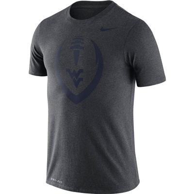 West Virginia Nike Men's Legend Icon Football Tee