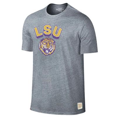 LSU Retro Brand Arch Tiger Tee
