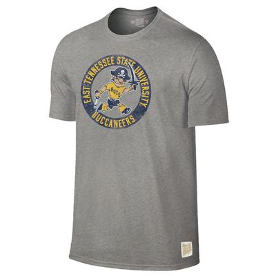 ETSU Retro Brand Circle Buccaneer Tee