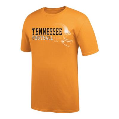 Tennessee Football Tee Shirt with Helmet