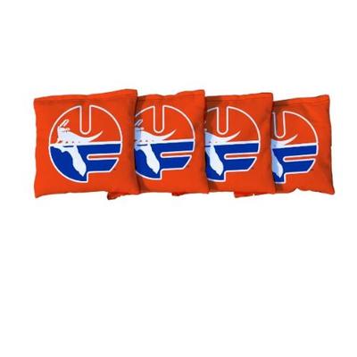 Florida Victory Tailgate Set Of 4 Vault Logo Orange Cornhole Bags