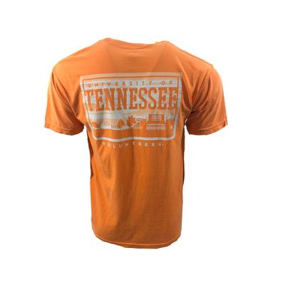 Tennessee Campus Skyline Comfort Colors Shirt