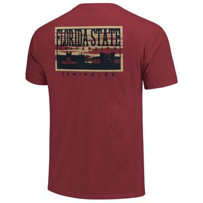Florida State Campus Skyline Comfort Colors Shirt