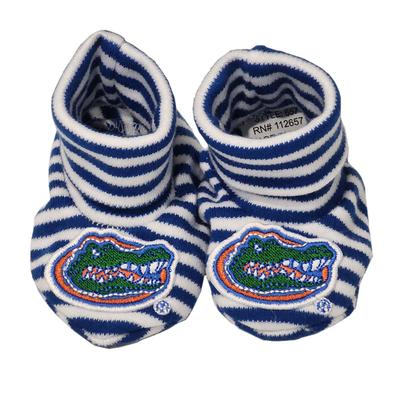 Florida Infant Striped Booties