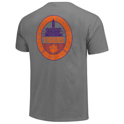 Clemson Regal Campus Icon Comfort Colors Shirt