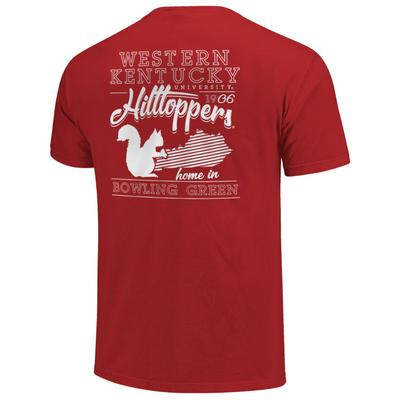 Western Kentucky White Squirrel Comfort Colors Shirt