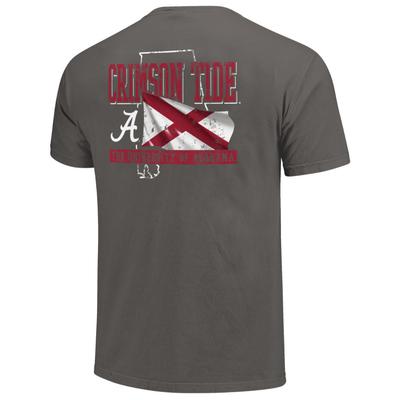 Alabama Crimson Tide State Flag Comfort Colors Shirt