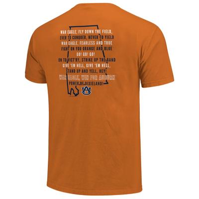 Auburn Tigers Fight Song Comfort Colors Shirt