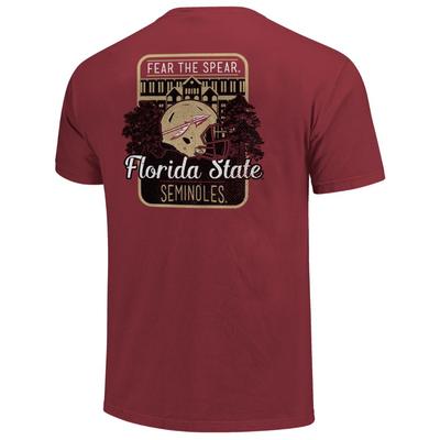 Florida State Helmet Stadium Comfort Colors Shirt