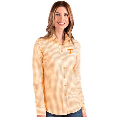 Tennessee Antigua Women's Structure Gingham Woven Top