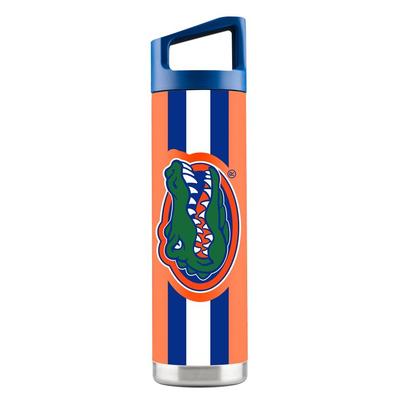 Florida 22 oz Orange Stripe Design Bottle