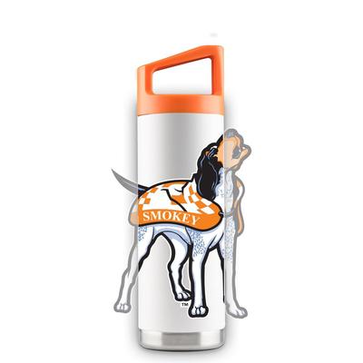 Tennessee 16 oz White Oversized Mascot Bottle