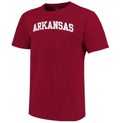 Arkansas Women's Lined Basic Arch Tee
