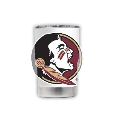 Florida State 3-N-1 Jacket White with Oversized Mascot Tumbler