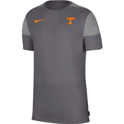 Tennessee Nike Men's Coach UV Short Sleeve Top