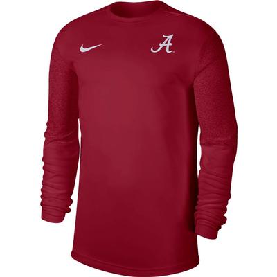 Alabama Nike Men's Coach UV Long Sleeve Top