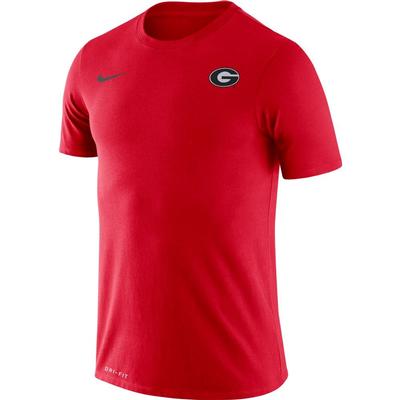 Georgia Nike Men's Legend Logo Short Sleeve Tee