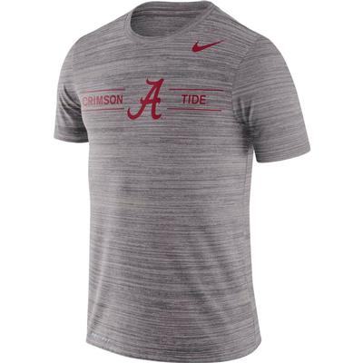 Alabama Nike Men's Dri-fit Velocity Short Sleeve Tee