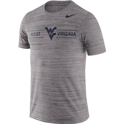 West Virginia Nike Men's Dri-fit Velocity Short Sleeve Tee