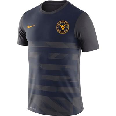 West Virginia Nike Men's Dri-fit Legend Short Sleeve Tee